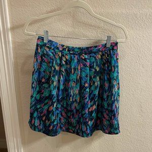 Hinge Floral Skirt, size 4